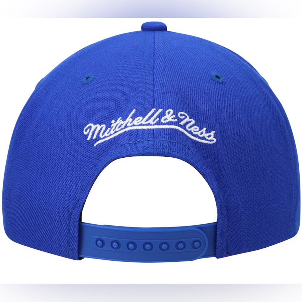 Mitchell & Ness Royal Warriors Ground 2.0 Snapback Hat. NWT - Picture 4 of 7